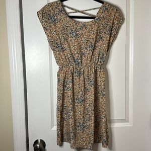 Body Central Floral Mini Dress - Multicolor